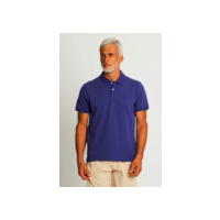 Polo Masculina Meia Malha Polo Wear Azul Escuro