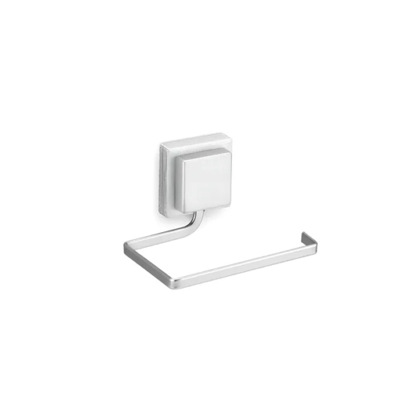 Suporte de papel higiênico Arthi Suporte para papel higienico 3347 cor cromado FOSCO