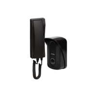 Porteiro Eletrônico Interfone Residencial Protection Pt-270 Cor Preto/preto