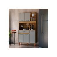Jogo Armário De Cozinha Compacta 5 Portas 1 Gaveta Bonatto