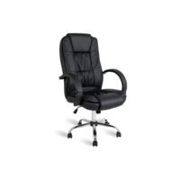 Cadeira De Escritório Presidente Johnson Travel Max Preta
