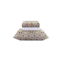 Jogo Lençol Cama Solteiro Realce Sultan 03 Peças Jordania 140 Fios