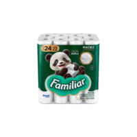 Papel Higiênico Folha Dupla Bracell Familiar 24 Rolos 30m
