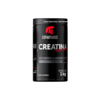 Creatina Pó 100% Pura Monohidratada Espartanos 1kg Aprovada Sabor Neutro
