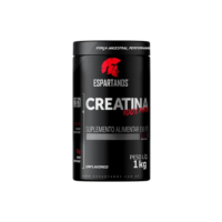 Creatina Pó 100% Pura Monohidratada Espartanos 1kg Aprovada Sabor Neutro