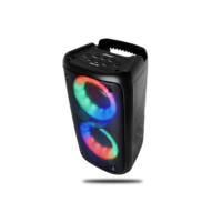 Caixa de som Bluetooth Potente Multimídia com LED RGB Subwoofer TWS Estéreo sem fio XDG-96-XTRAD