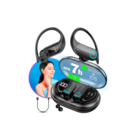Fone De Ouvido Bluetooth 5.3 Tws Sem Fio Esportivo Compatível Com iPhone Samsung Xiaomi Motorola xt80 lp75 Tipo Gancho Marca Podevirtem