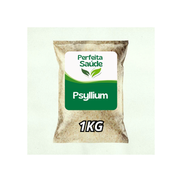 PSILIUM HUSK FIBRA 100% NATURAL 1Kg - Perfeita Saúde