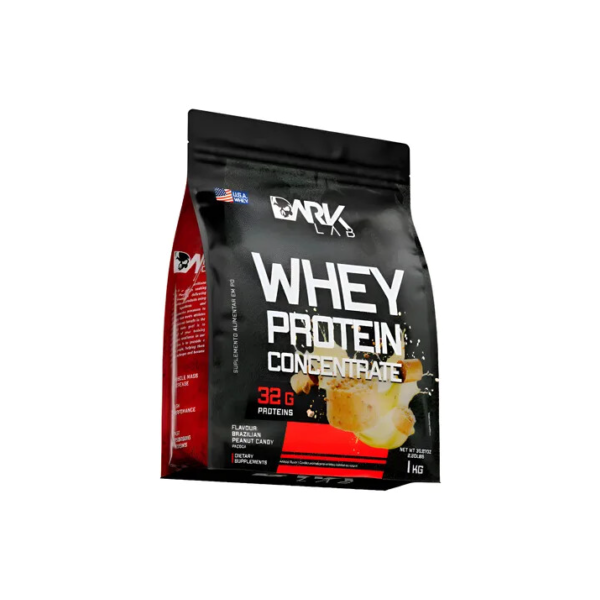 Whey Protein Concentrado 1kg Dark Lab Sabor Paçoca