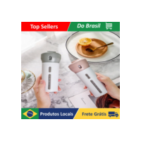Dispenser Portátil 4 Em 1 Garrafa De Viagem Para Loção Shampoo Sabonete Liquido Gel Creme - Entrega Rápida Para Todo o Brasil