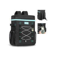 INSMEER Mochila Termica, 50 Latas Bolsa Termica Isotérmico Grande Caixa Termca Cooler Sacola Para acampamento, Mochila para Feminina Masculino Praia
