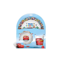 Tuut Jogo Infantil de Melamine com 3 Peças Carros 22cm – Produto Oficial