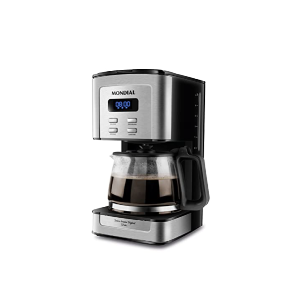 Cafeteira Elétrica Dolce Arome Digital, Mondial, Preto/Inox, 800W, 110V - C-44-32X-SDI
