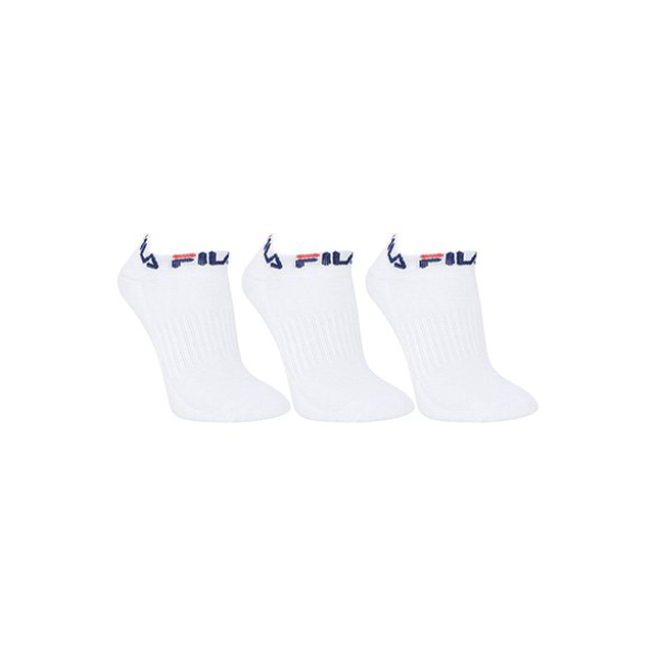 Kit Meia Fila Cano Curto Mix C/3 Pares - Branco