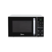Micro-ondas 27L Branco e Preto Midea LED 220V MXSA27P2