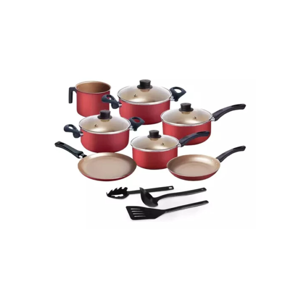 Jogo De Panelas De Cozinha Marpal Elegan 10 Peças 10 Peças C