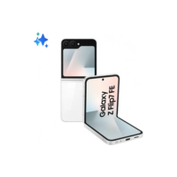 Samsung Galaxy Z Flip7 FE, 128GB 8GB RAM Tela 6,7" Galaxy AI Branco