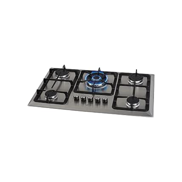 FISCHER COOKTOP GÁS 5 BOCAS TC INFINITY MESA INOX BIVOLT 23678-54121