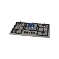FISCHER COOKTOP GÁS 5 BOCAS TC INFINITY MESA INOX BIVOLT 23678-54121