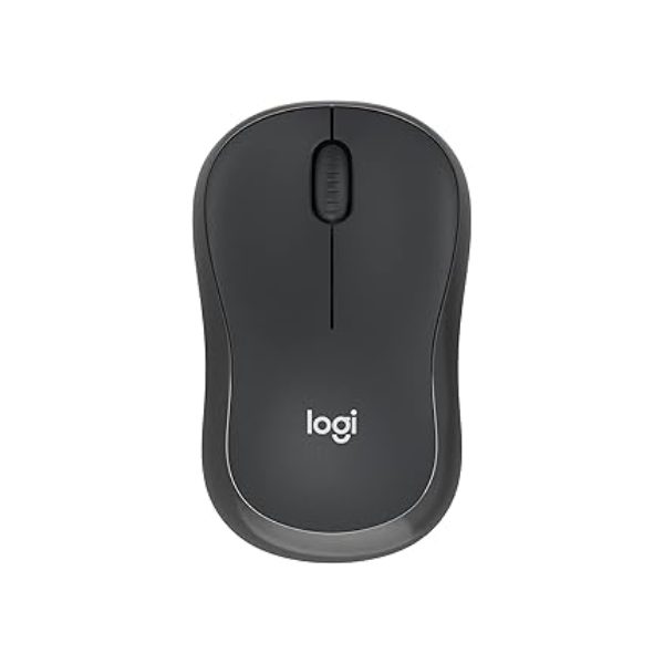 Mouse Sem Fio Logitech M240 com Conexão Bluetooth, Clique Silencioso, Design Ambidestro Compacto, Bateria de 18 Meses, Compatível com Windows, macOS, ChromeOS - Grafite