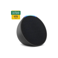 Echo Pop Smart Speaker Amazon Cor Preto C2H4R9