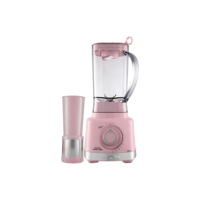 Liquidificador Rosa Britânia 1400w Lâmina Pro maxx 6 Inox Turbo 3 Litros