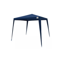Tenda Gazebo Azul Polietileno 3x3 Metros Desmontável Belfix