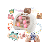 Presentes infantisMini Gamer Consoler Anti-Stress Fidget Toys Push Desafio Eletrônico Jogo De Quebra-Cabeça