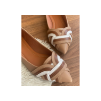Sapatilha Feminina Bico Fino Rasteira S166