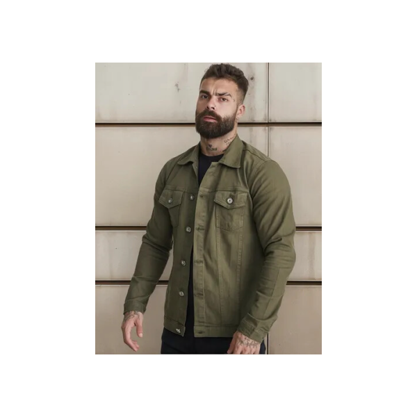 Jaqueta Jeans Masculina 4 Bolsos Premium 36 Ao 48 + Cores