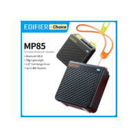 Edifier MP85 Portáteis Bluetooth Speakers Camping Walking Speaker Sem Fio Estéreo 70g Leve 8H Reprodução À Prova D' Água