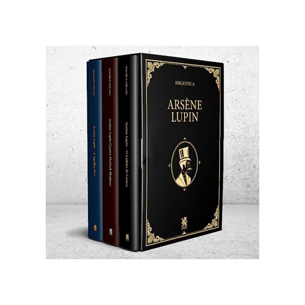 Biblioteca Arsène Lupin Volume 01 - Box com 3 Livros