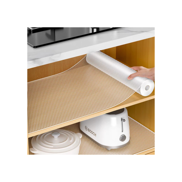 Forro Antiderrapante Para ArmáRio, Gaveta, Geladeira E Guarda Roupas- Transparente