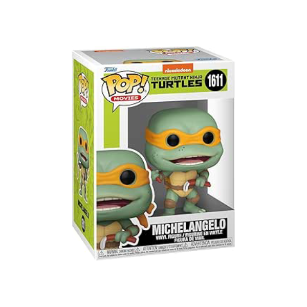 Funko POP! Movies: Teenage Mutant Ninja Turtles (TMNT) - Michelangelo Sausage Link Nunchucks - Collectable Vinyl Figure - Gift Idea - Official Merchandise