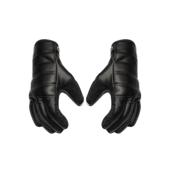 Luva Motoqueiro Proteção Contra Frio Manta Térmica Par Couro Premium
