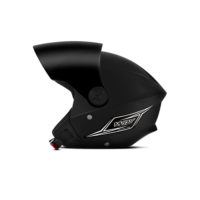 CAPACETE ABERTO MIXS WAY PRETO FOSCO TAM. 58 VIS. FUMÊ