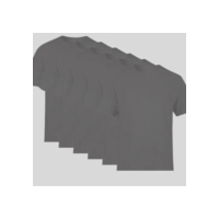 Kit 6 Camisetas Tamanhos Grandes Masculina Plus Size Algodão