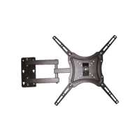 Suporte Para TV Tri Articulado Reforçado LCD/LED/QLED/OLED/Monitor de 14 a 55 Polegadas - Até 50kg, Preto