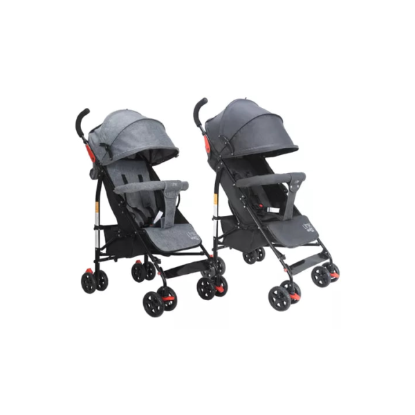 Carrinho De Bebê Guarda Chuva Modo Berço Link Maxi Baby