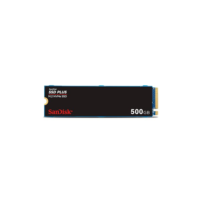 SSD Sandisk Plus - 500GB, NVMe, M.2 2280, Leitura até 2400MB/s, Gravação até 1500MB/s