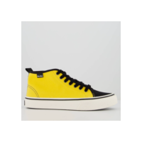 Tênis Redley Originals Bicolor Cano Médio Amarelo e Preto Amarelo