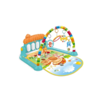 Wakaii Tapete Musical Infantil Azul glaciar Piano Champiñón