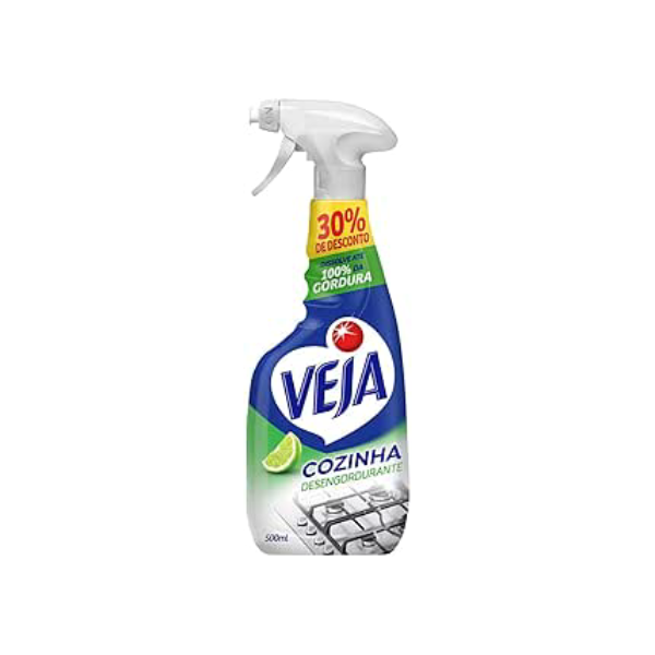 Veja Cozinha Limpador Desengordurante Pulverizador Limão 500ml