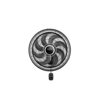 Ventilador de Parede 40cm Super Turbo 8 Pás, Mondial, Preto/Prata, 140W, 110V - VTX-40P-8P