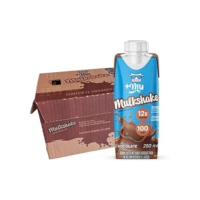 +Mu Mulkshake Bebida Proteica Láctea UHT Sabor Chocolate - Pack 12 unidades