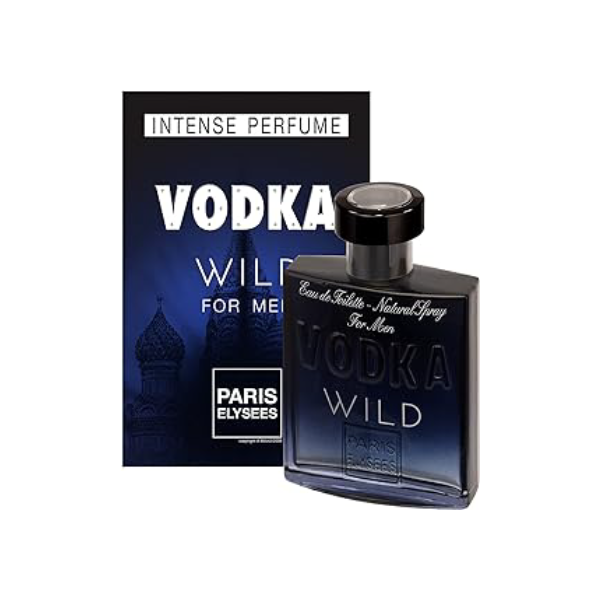 Perfume Importado Paris Elysees Eau De Toilette Masculino Vodka Wild 100ml