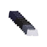 Kit 12 Cuecas Infantil Boxer Microfibra sortido Polo Wear