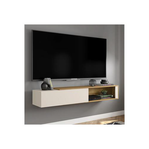 Rack Suspenso Bancada Flexível Sala de Estar Eleven Caemmun