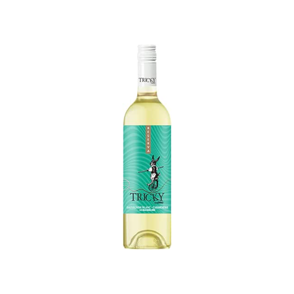 Vinho Branco Chileno Tricky Rabbit Reserva Sauvignon Blanc - Carmenere 750ml