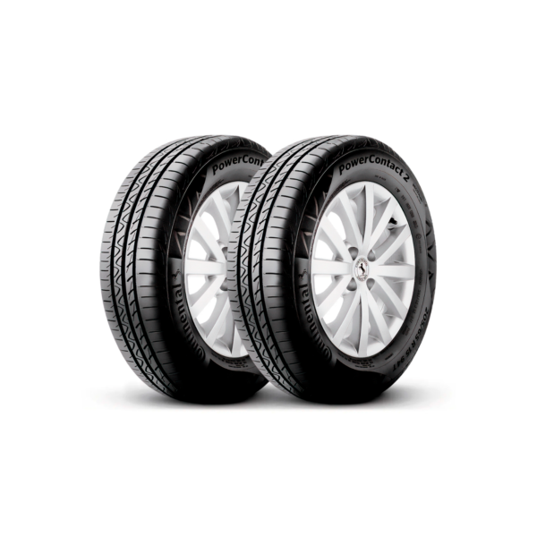 Kit 2 Pneus 175/65R14 Continental PowerContact 2 82T Aro 14